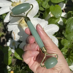 Green Aventurine Crystal Facial Roller