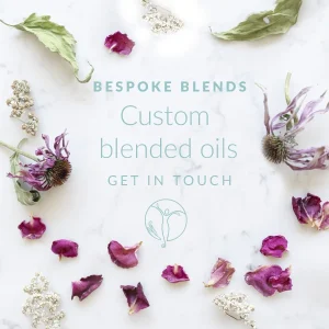 bespoke essential oil blends - prescriptive aromatherapy